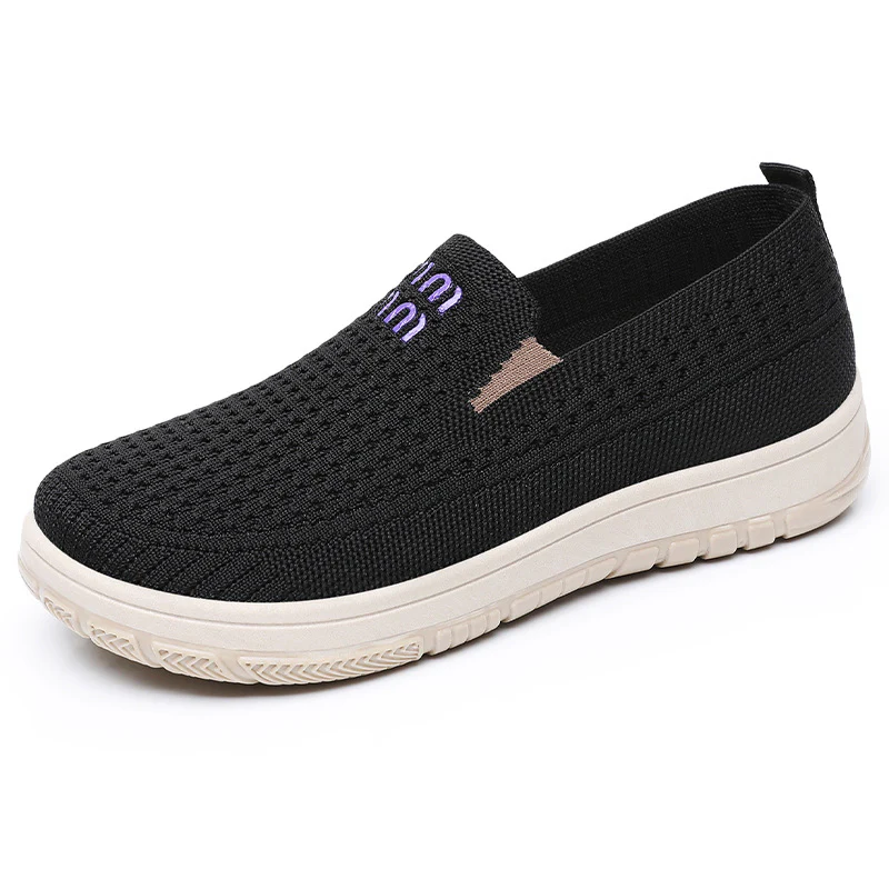 Damen Sneaker mit atmungsaktivem Strickdesign und flexiblem Fußbett Heidi Mode - Image 8