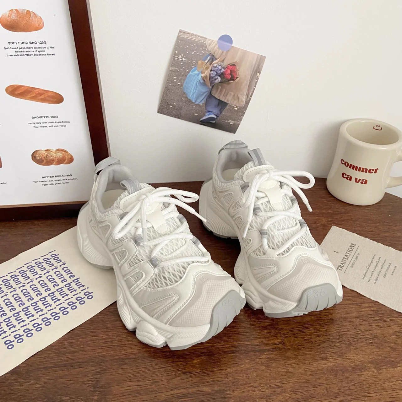 Damen Sneaker mit atmungsaktiver Netzstruktur und stabilisierender Sohle Heidi Mode - Image 2
