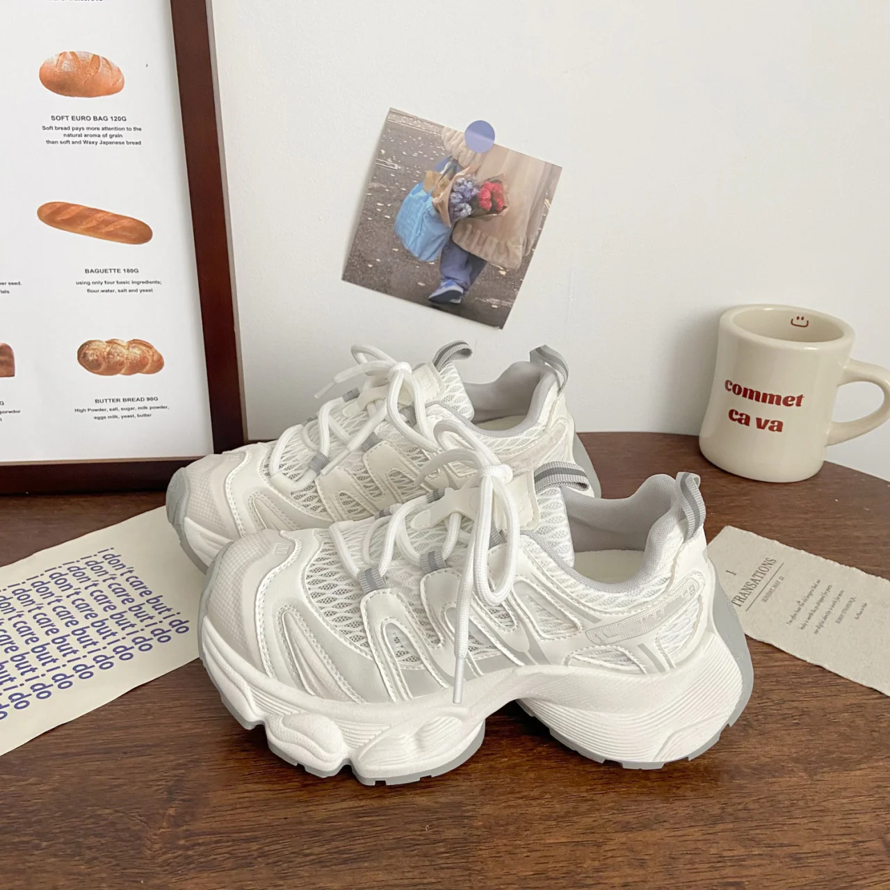 Damen Sneaker mit atmungsaktiver Netzstruktur und stabilisierender Sohle Heidi Mode - Image 6