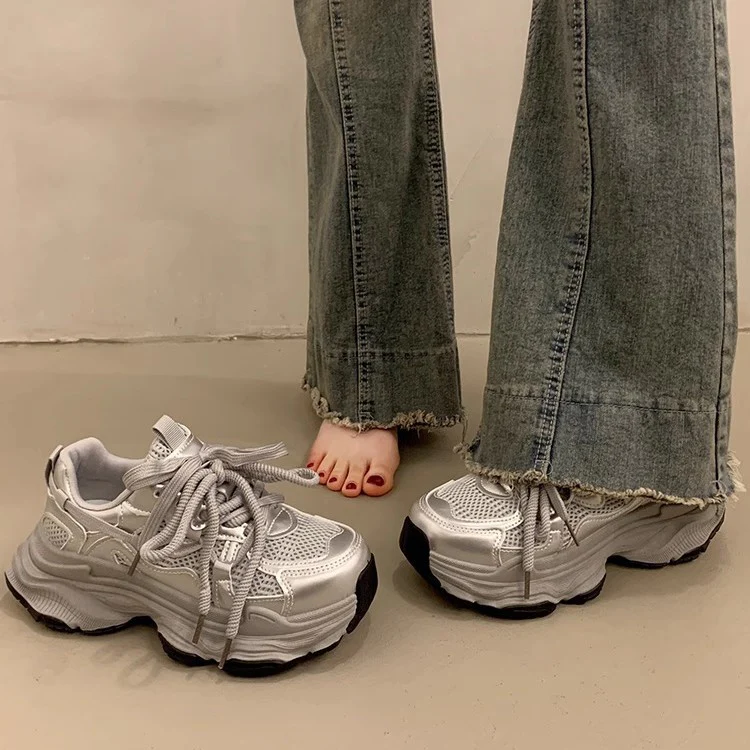 Damen Sneaker mit dämpfender Sohle und atmungsaktivem Obermaterial Heidi Mode - Image 2