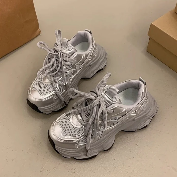 Damen Sneaker mit dämpfender Sohle und atmungsaktivem Obermaterial Heidi Mode - Image 4