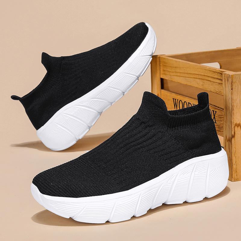Damen Sneaker mit elastischem Strickdesign und innovativer Dämpfungstechnologie Heidi Mode - Image 2