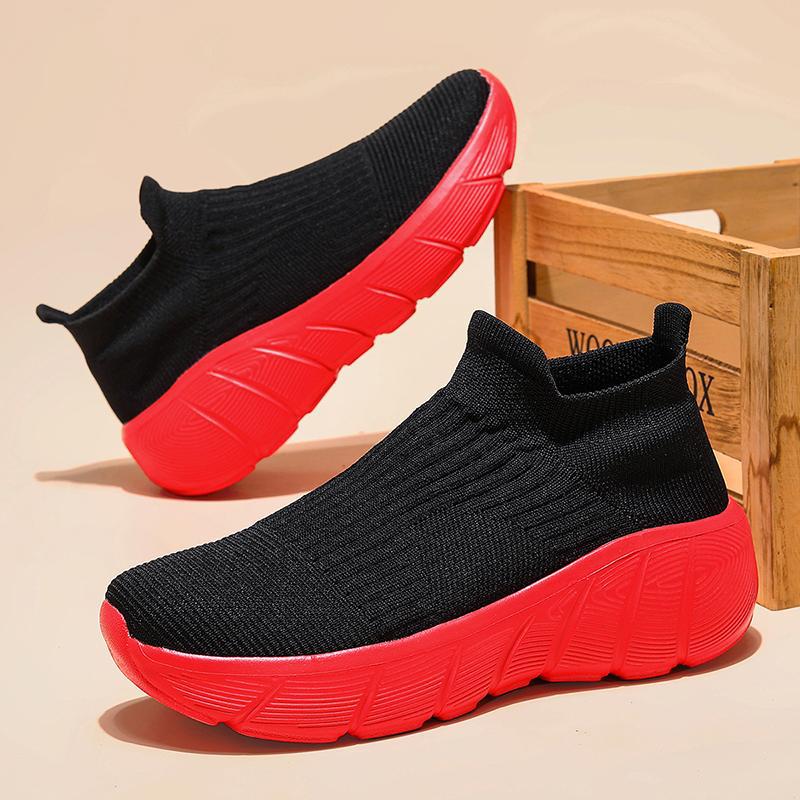 Damen Sneaker mit elastischem Strickdesign und innovativer Dämpfungstechnologie Heidi Mode - Image 7