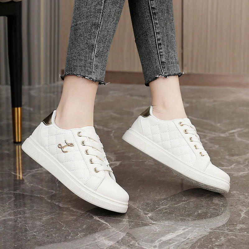 Damen Sneaker mit komfortablem Fleece-Futter und modischen Akzenten Heidi Mode - Image 3
