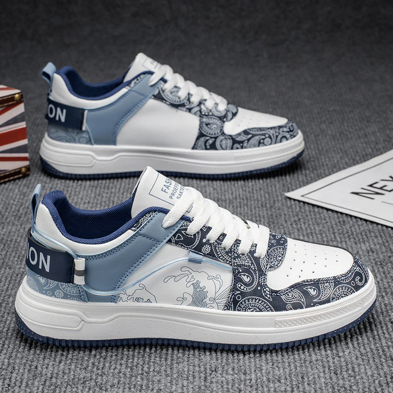 Damen Sneaker mit kunstvollem Design und atmungsaktivem Obermaterial Heidi Mode - Image 2