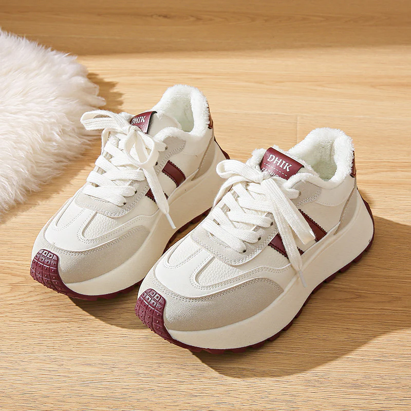 Damen Sneaker mit kuscheligem Fleece-Futter und rutschfester Laufsohle Heidi Mode - Image 7