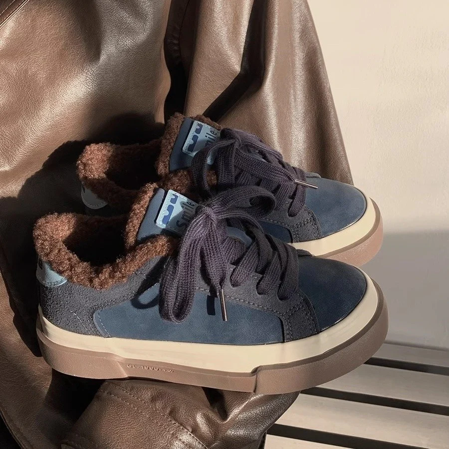 Damen Sneaker mit kuscheligem Innenfutter und robustem Obermaterial Heidi Mode
