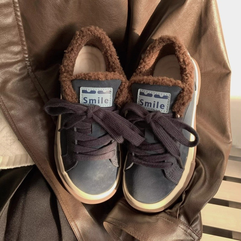 Damen Sneaker mit kuscheligem Innenfutter und robustem Obermaterial Heidi Mode - Image 3