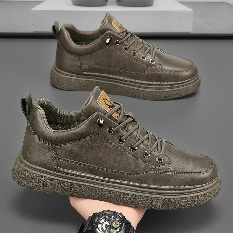 Damen Sneaker mit modernem Design und robustem Lederoberteil Heidi Mode - Image 6