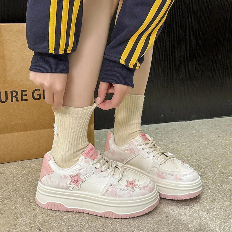 Damen Sneaker mit modischem Plateau und komfortabler Dämpfung Heidi Mode - Image 4