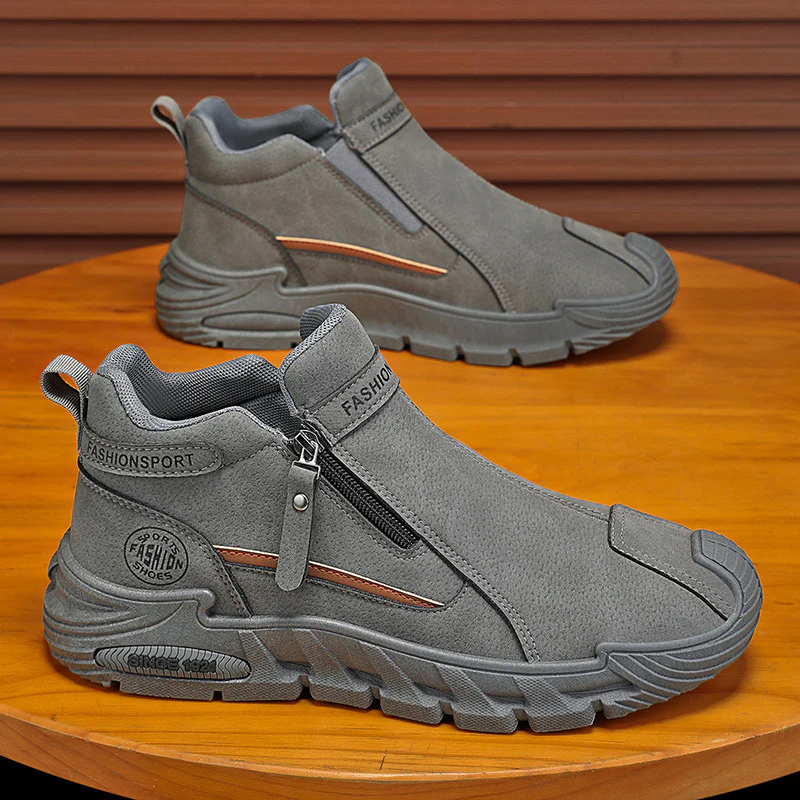 Damen Sneaker mit modischem Reißverschluss und atmungsaktivem Futter Heidi Mode - Image 2