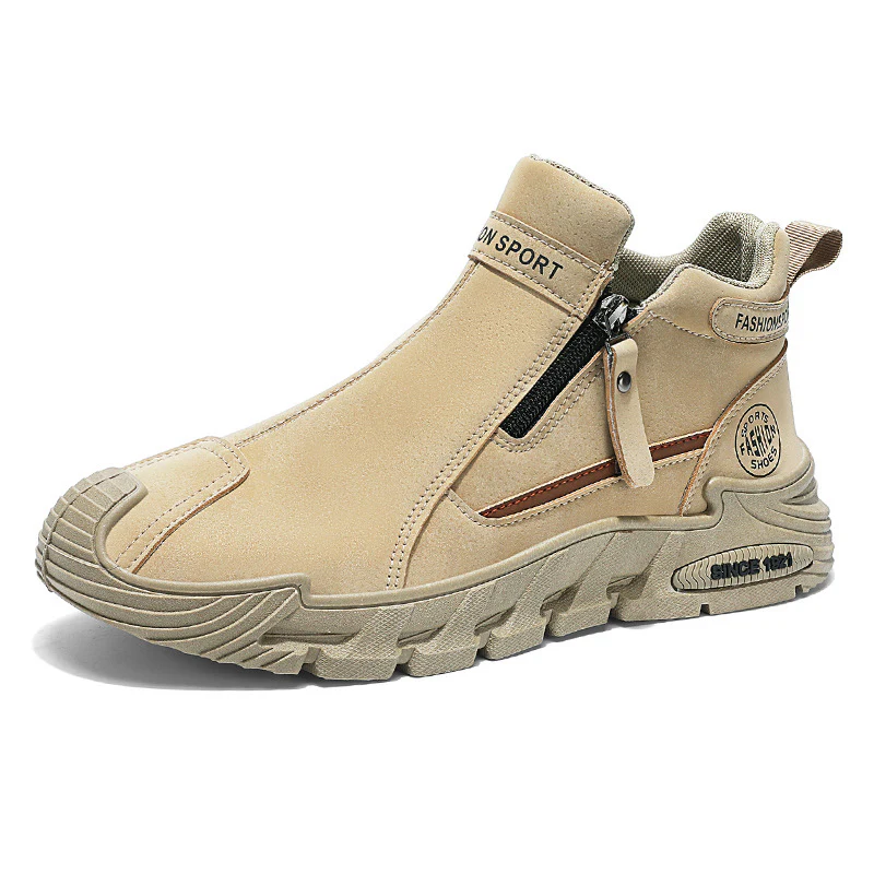 Damen Sneaker mit modischem Reißverschluss und atmungsaktivem Futter Heidi Mode - Image 5