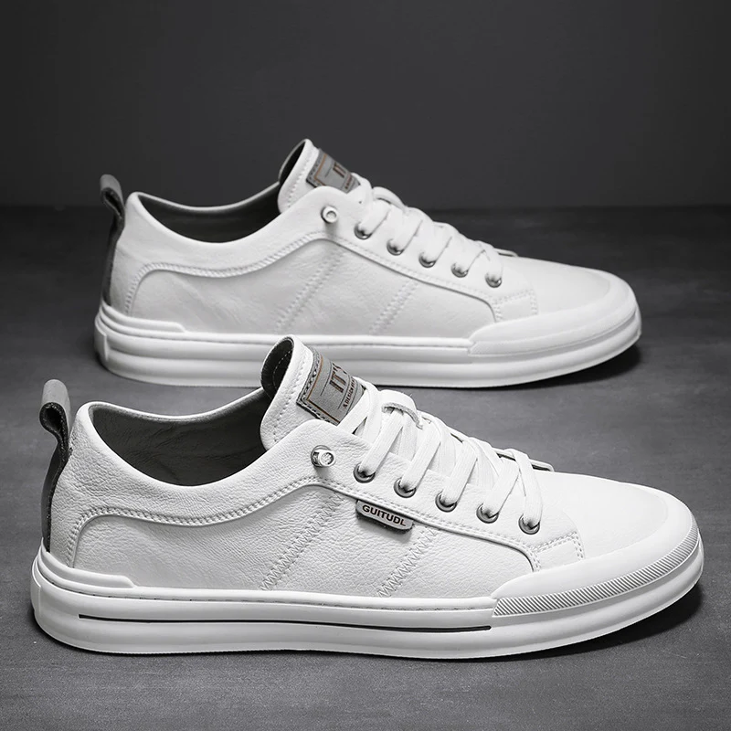 Damen Sneaker mit robustem Lederobermaterial und flexibler Laufsohle Heidi Mode - Image 6
