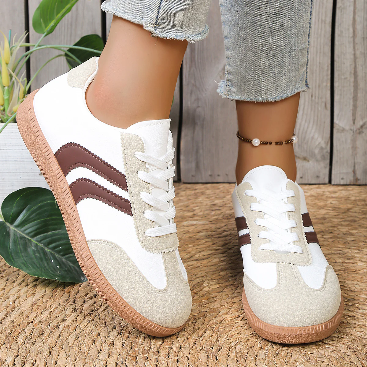 Damen Sneaker mit sportivem Design und bequemer Sohle Heidi Mode - Image 2