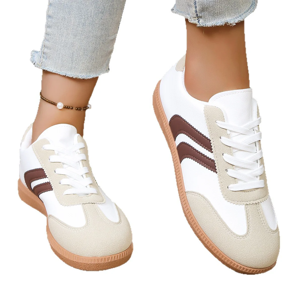 Damen Sneaker mit sportivem Design und bequemer Sohle Heidi Mode - Image 5