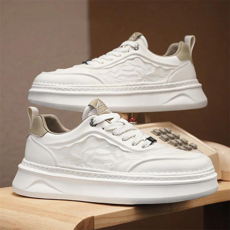 Damen Sneaker mit stilvollem Relief-Obermaterial und ergonomischer Laufsohle Heidi Mode - Image 3