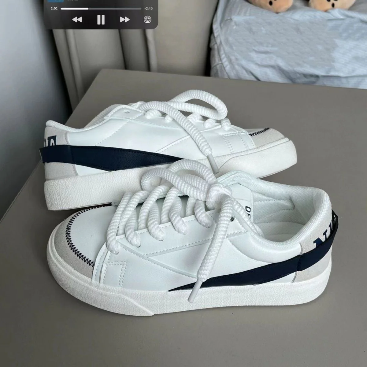 Damen Sneaker mit strapazierfähigem Obermaterial und modischem Design Heidi Mode - Image 3