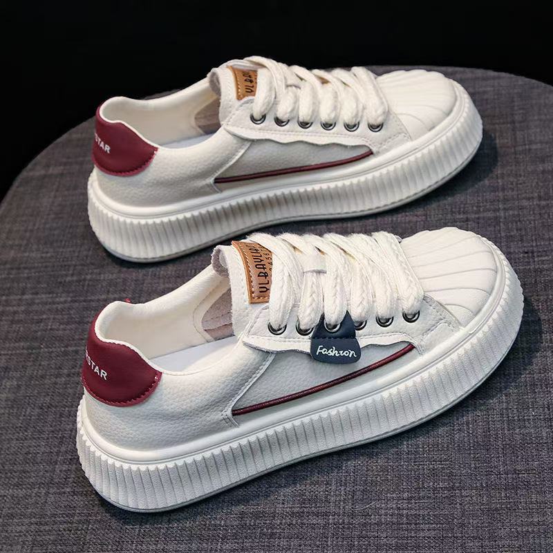 Damen Sneaker mit strukturiertem Obermaterial und moderner Sohle Heidi Mode