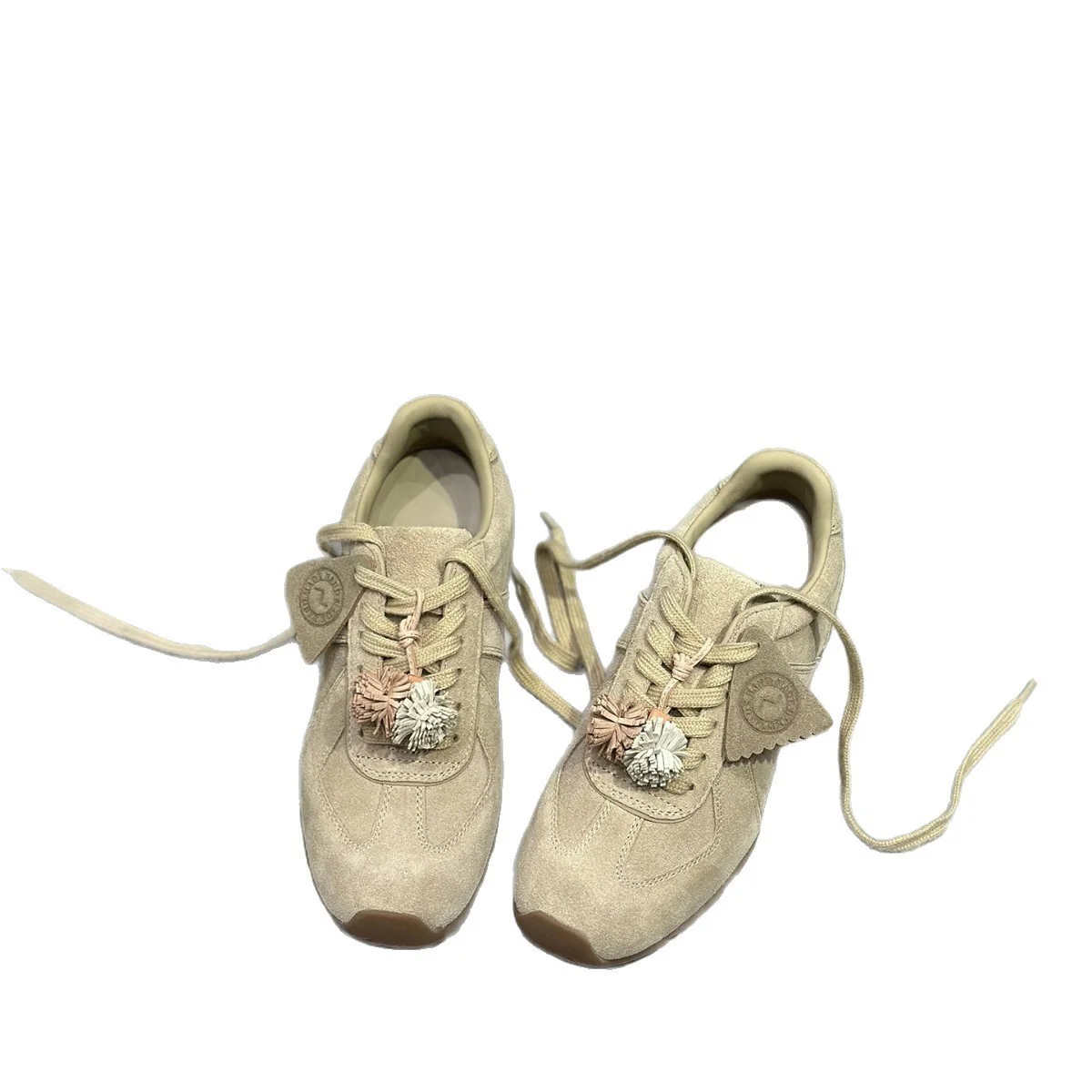 Damen Sneaker mit verspieltem Pompon-Detail und atmungsaktivem Obermaterial Heidi Mode - Image 5