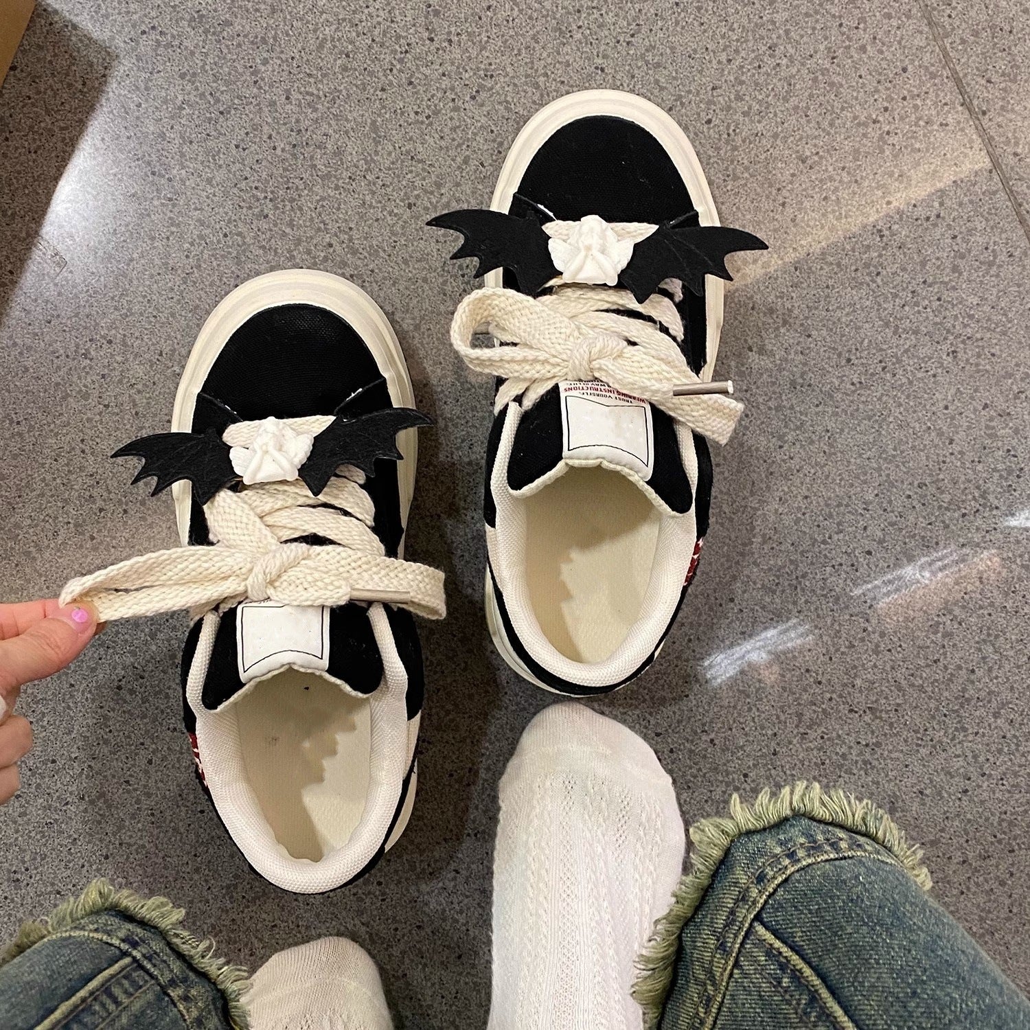 Damen Sneaker mit verspieltem Tiermotiv und dämpfender Sohle Heidi Mode - Image 3