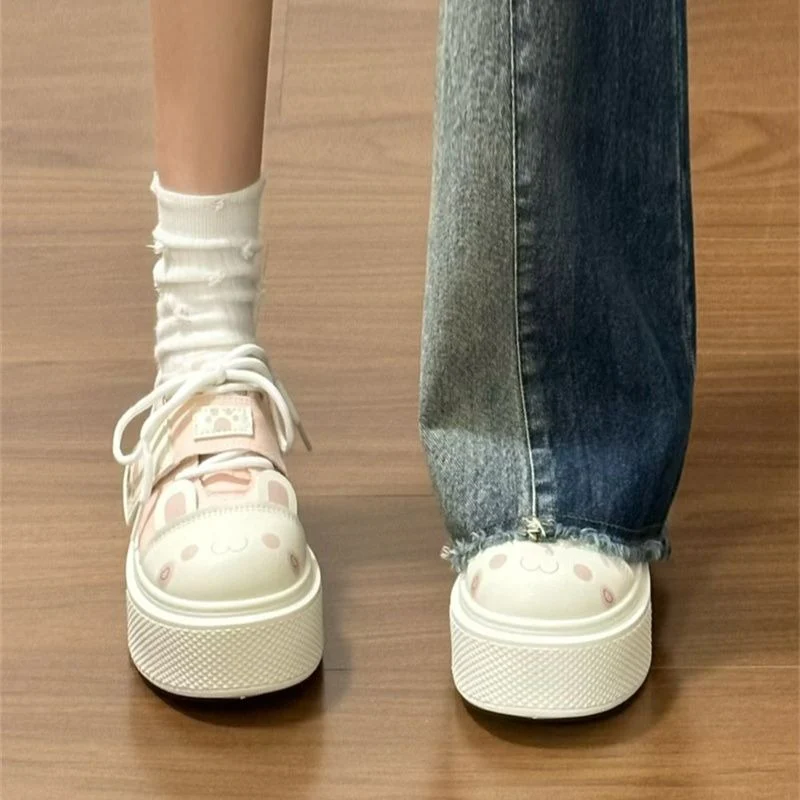 Damen Sneaker mit verspieltem Tiermotiv und weicher Sohle Heidi Mode - Image 4