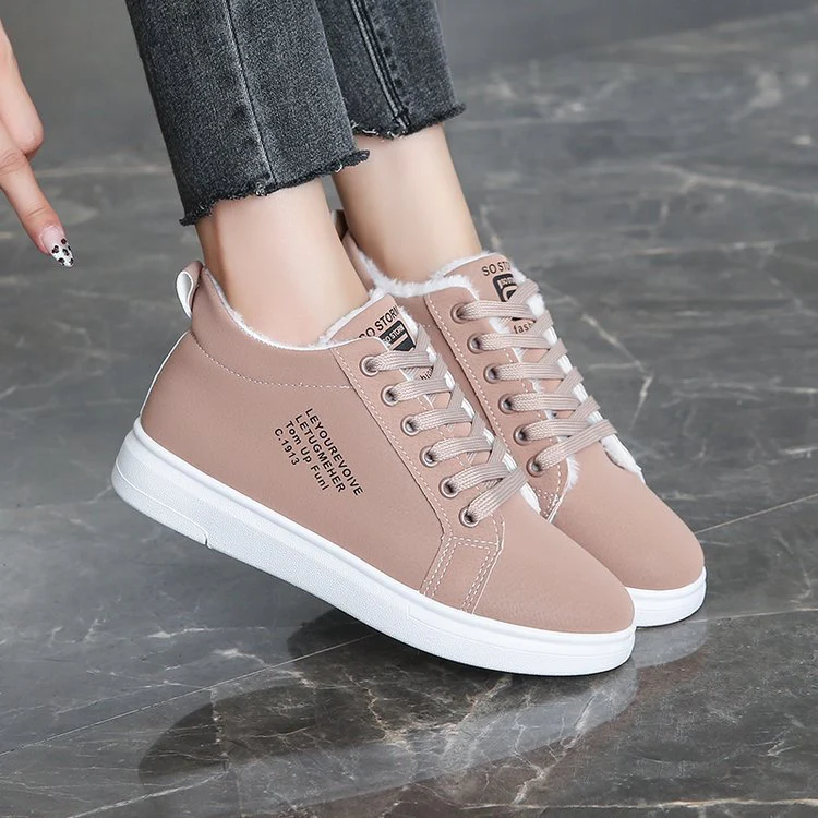 Damen Sneaker mit warmem Innenfutter und rutschfester Laufsohle Heidi Mode - Image 2