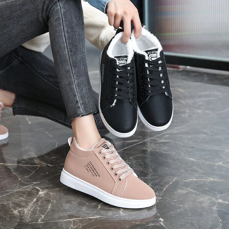 Damen Sneaker mit warmem Innenfutter und rutschfester Laufsohle Heidi Mode - Image 3
