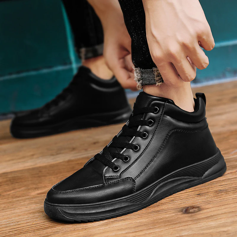 Damen Sneakers aus hochwertigem Kunstleder mit gepolsterter Sohle Heidi Mode - Image 3