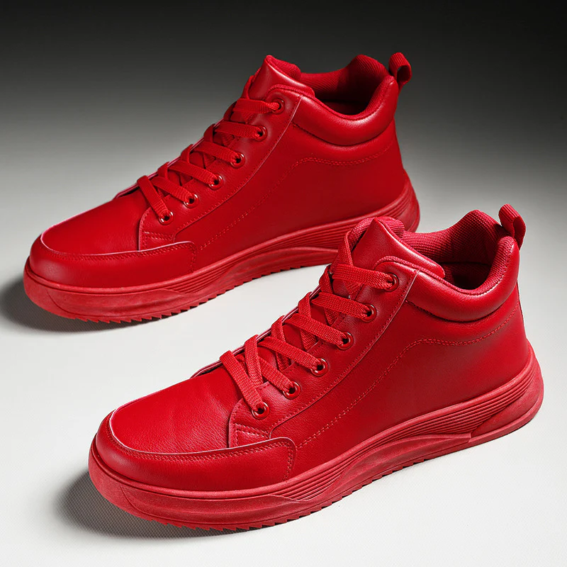 Damen Sneakers aus hochwertigem Kunstleder mit gepolsterter Sohle Heidi Mode - Image 6