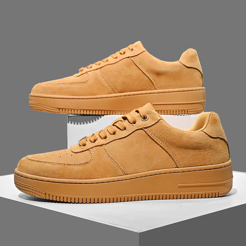 Damen Sneakers aus weichem Wildleder mit luftdurchlässiger Sohle Heidi Mode - Image 4