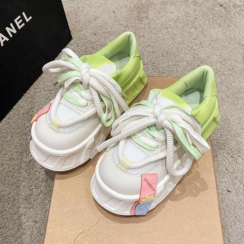 Damen Sneakers im farbenfrohen Design mit atmungsaktiver Sohle Heidi Mode - Image 6