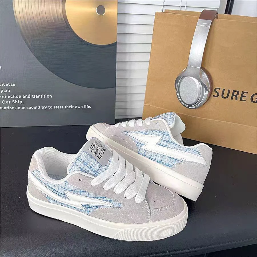 Damen Sneakers im lässigen Retro-Design mit atmungsaktiver Mesh-Oberfläche und dämpfender Sohle Heidi Mode - Image 6