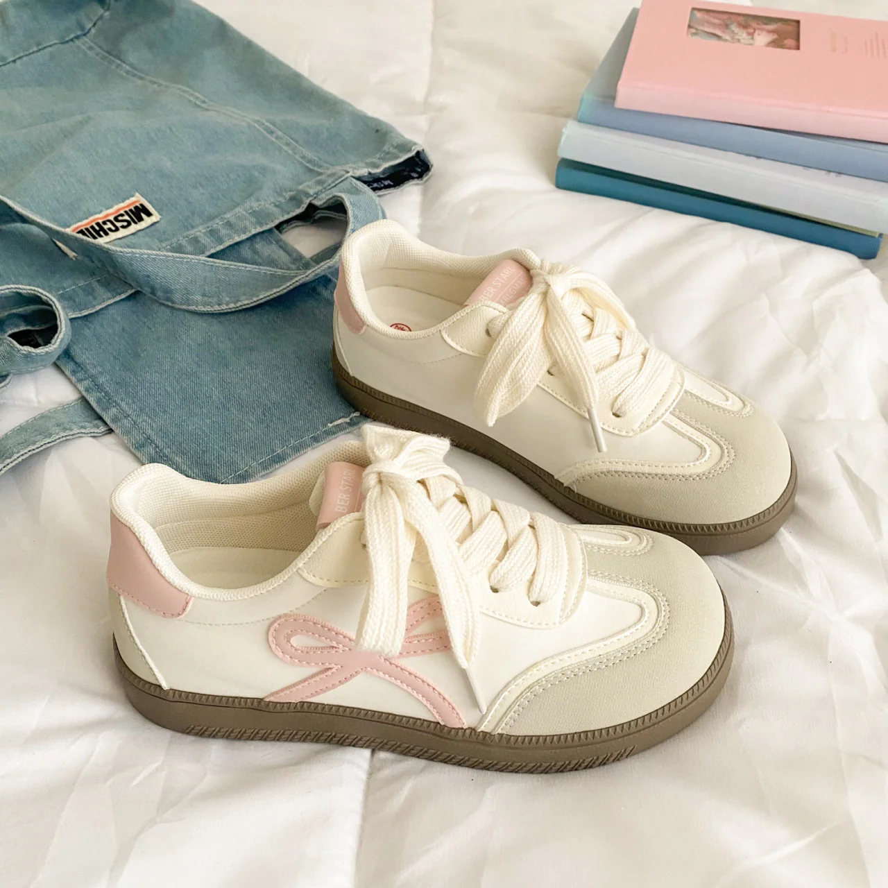 Damen Sneakers im lässigen Retro-Design mit sportlicher Sohle Heidi Mode - Image 3
