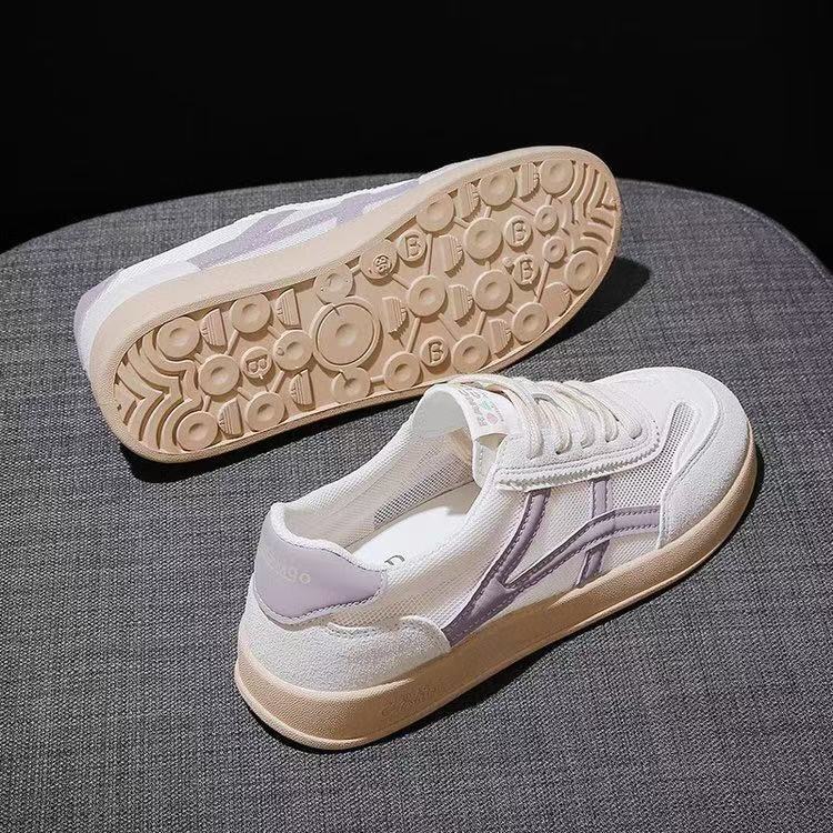 Damen Sneakers im lässigen Retro-Stil mit atmungsaktiven Mesh-Einsätzen und dämpfender Sohle Heidi Mode - Image 3