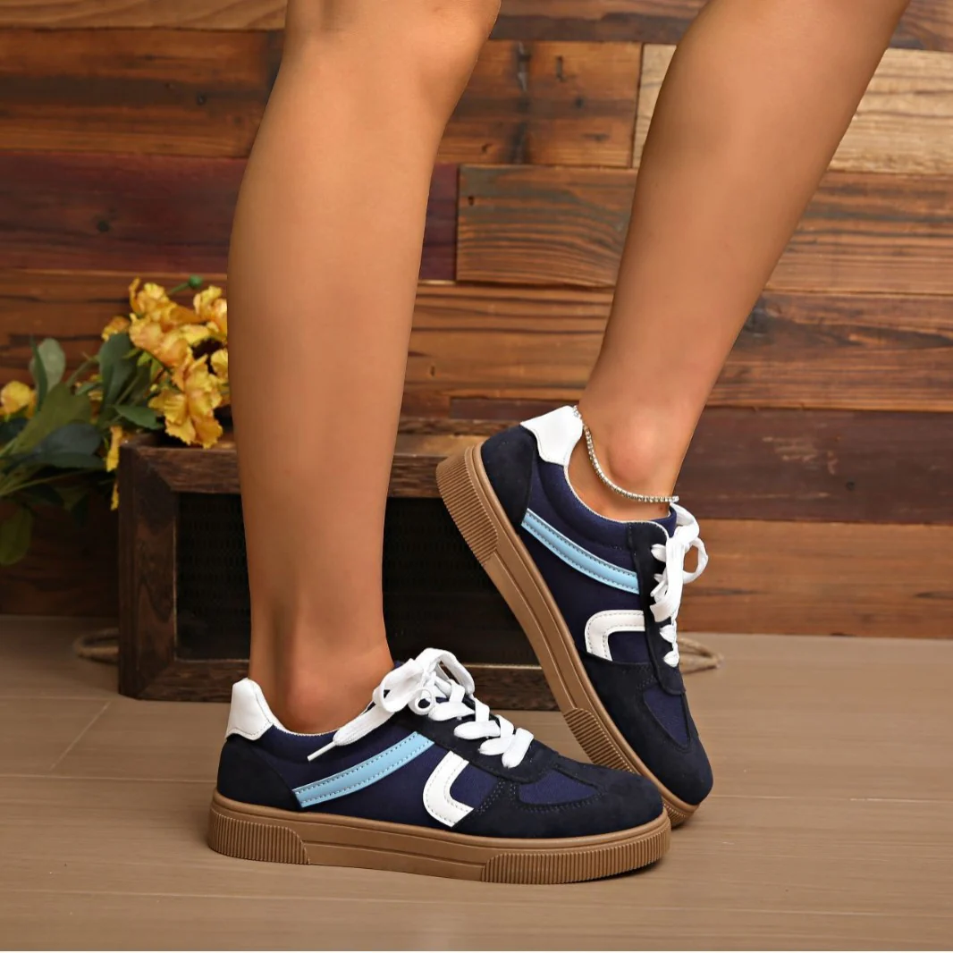 Damen Sneakers im modernen Design mit verstärktem Komfort und rutschfester Sohle Heidi Mode - Image 3