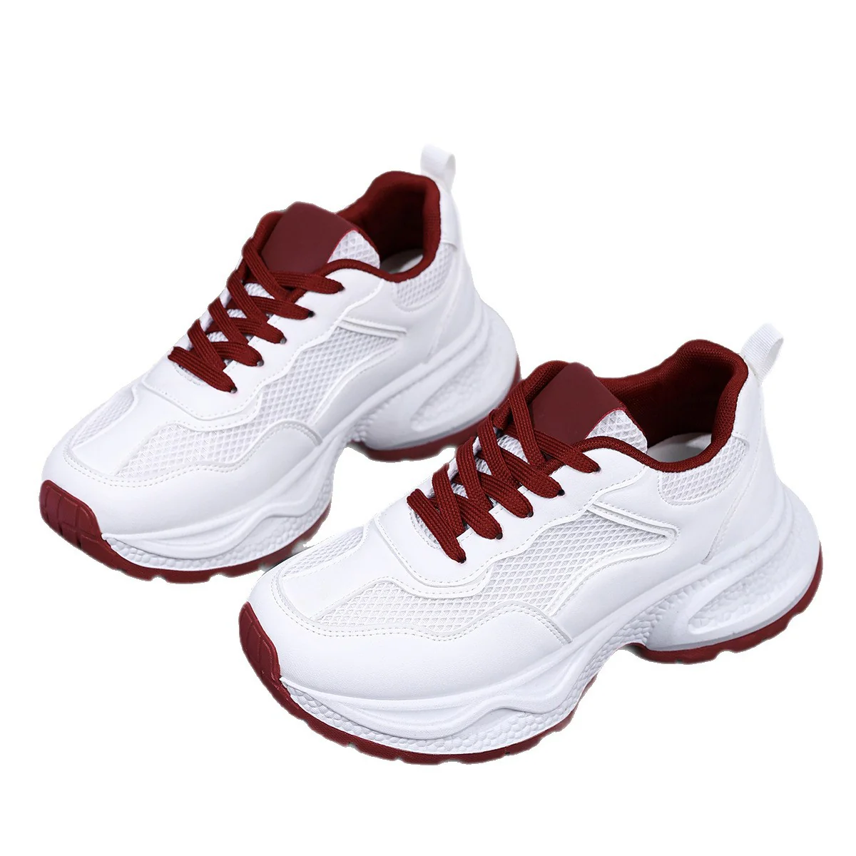 Damen Sneakers im sportlich-modernen Design mit atmungsaktiven Mesh-Einsätzen und komfortabler Dämpfung Heidi Mode - Image 5
