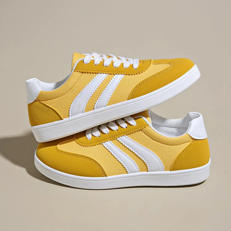 Damen Sneakers im sportlichen Design mit atmungsaktiver Oberflächenstruktur Heidi Mode - Image 6