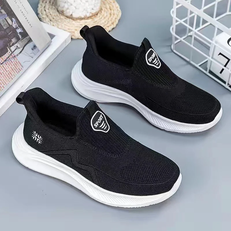 Damen Sneakers im sportlichen Design mit elastischem Schaft und rutschfester Sohle Heidi Mode - Image 4