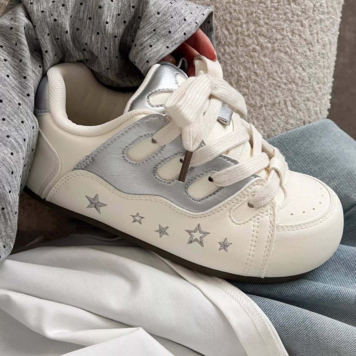 Damen Sneakers im trendigen Sternen-Design Heidi Mode - Image 6
