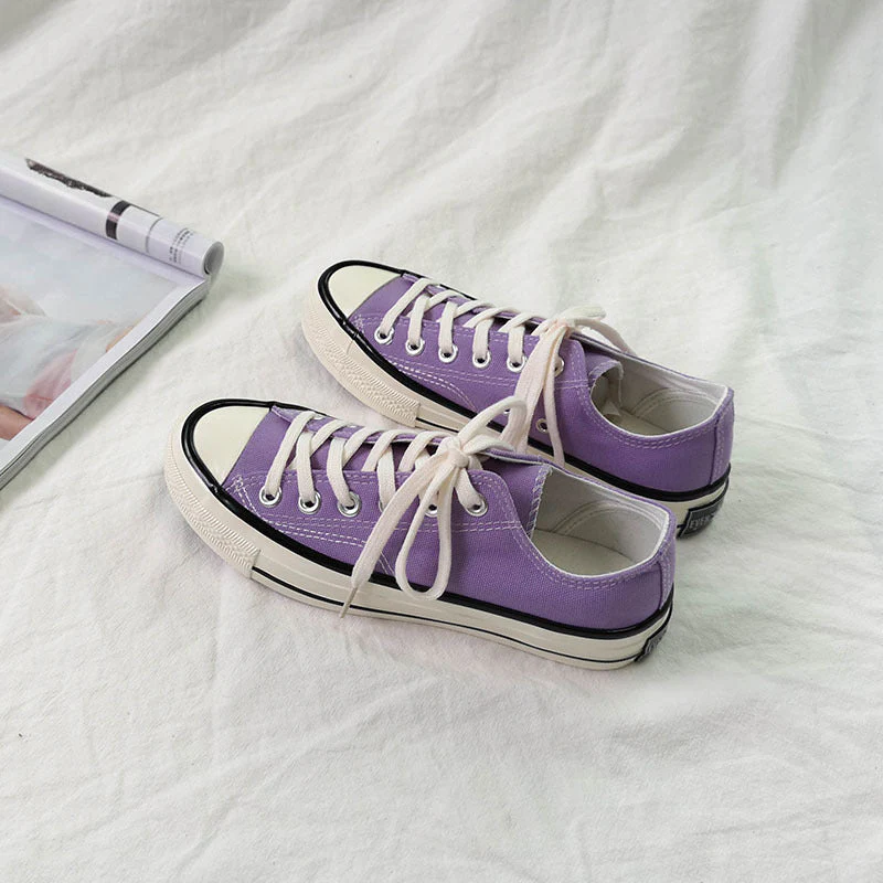 Damen Sneakers Im Trendigen Vintage-Design mit Bequemer Schnürung und Atmungsaktiver Obermaterialkombination Heidi-Mode - Image 4