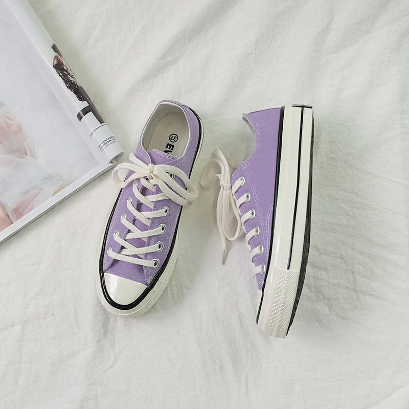 Damen Sneakers Im Trendigen Vintage-Design mit Bequemer Schnürung und Atmungsaktiver Obermaterialkombination Heidi-Mode - Image 6