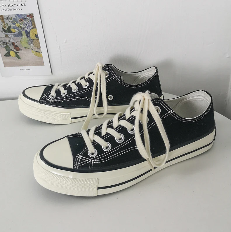 Damen Sneakers Im Trendigen Vintage-Design mit Bequemer Schnürung und Atmungsaktiver Obermaterialkombination Heidi-Mode - Image 8