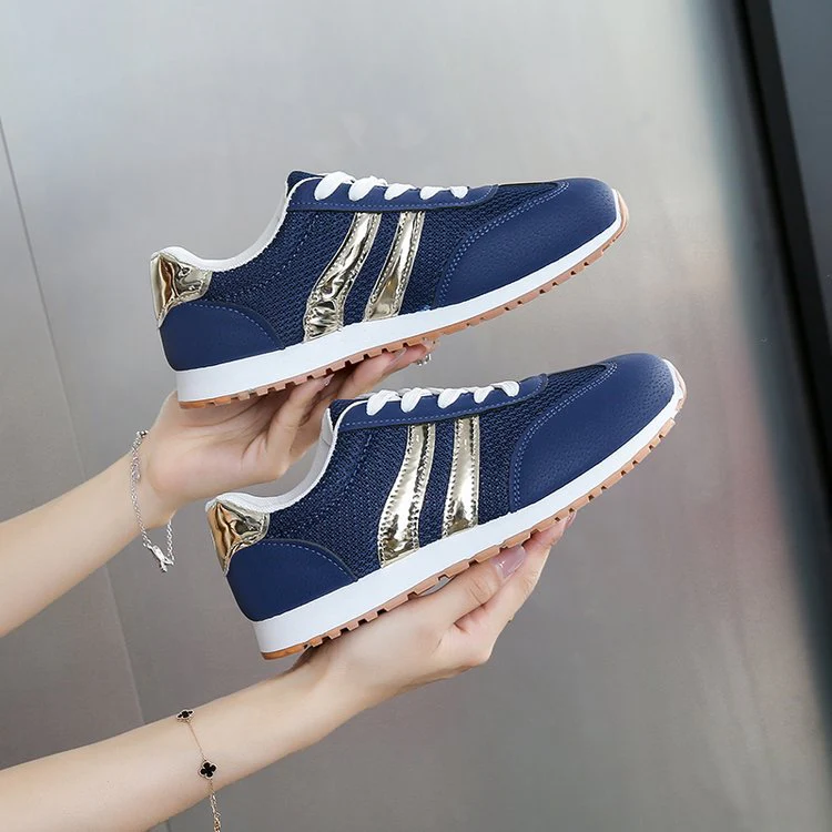 Damen Sneakers im Urban-Design mit dämpfendem Komfort und stylishen Akzenten Heidi Mode - Image 2