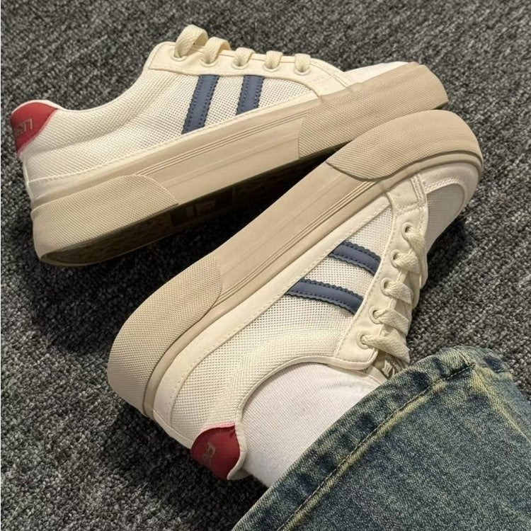 Damen Sneakers mit atmungsaktivem Netzobermaterial und dämpfender Sohle Heidi Mode - Image 2