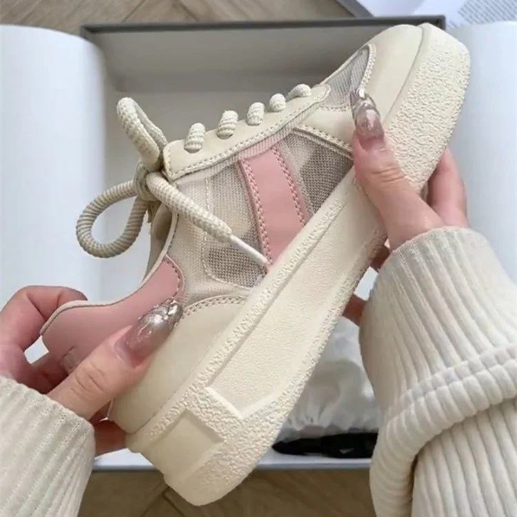 Damen Sneakers mit atmungsaktiver Mesh-Oberfläche und elegantem Design Heidi Mode - Image 4