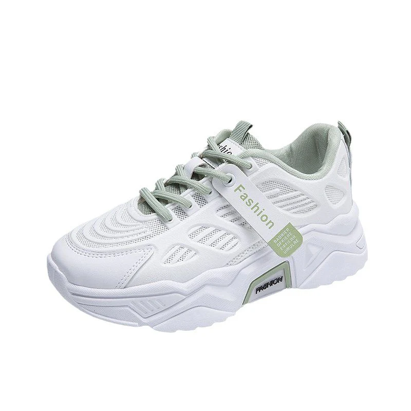 Damen Sneakers mit atmungsaktiver Mesh-Oberfläche und reflektierenden Akzenten Heidi Mode - Image 5