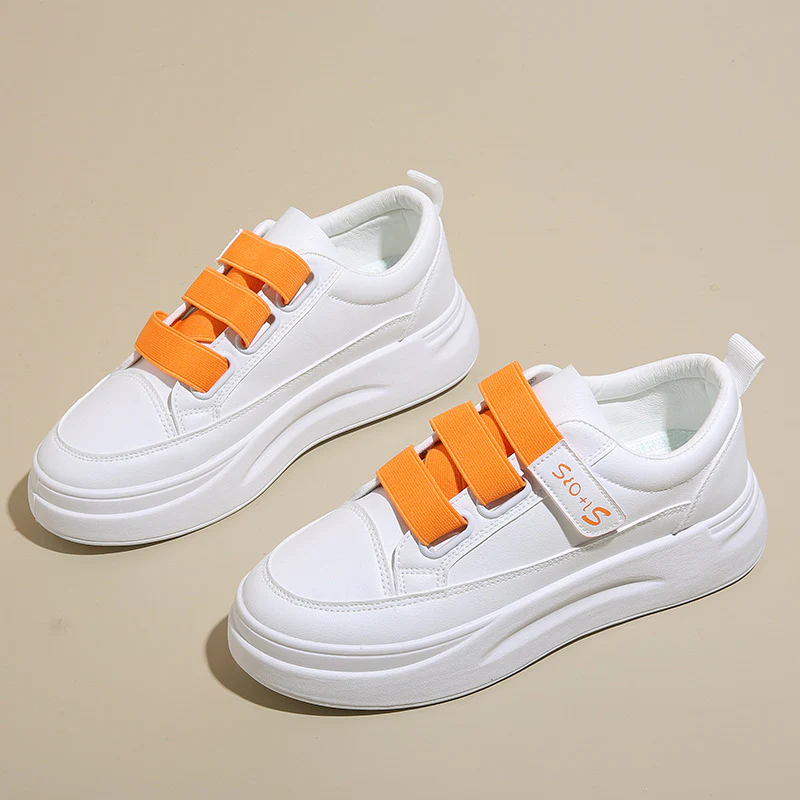 Damen Sneakers mit bequemem, elastischen Riemensystem von Heidi Mode - Image 4