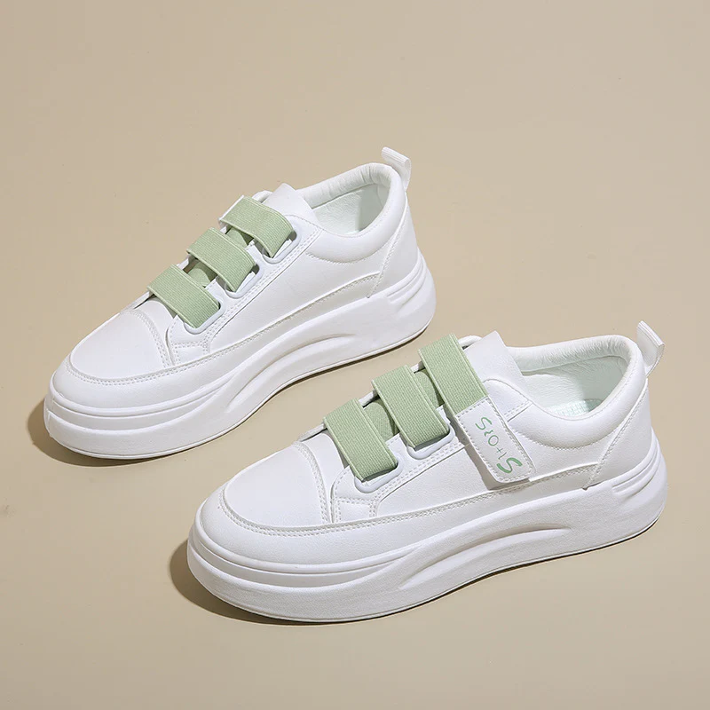 Damen Sneakers mit bequemem, elastischen Riemensystem von Heidi Mode - Image 8