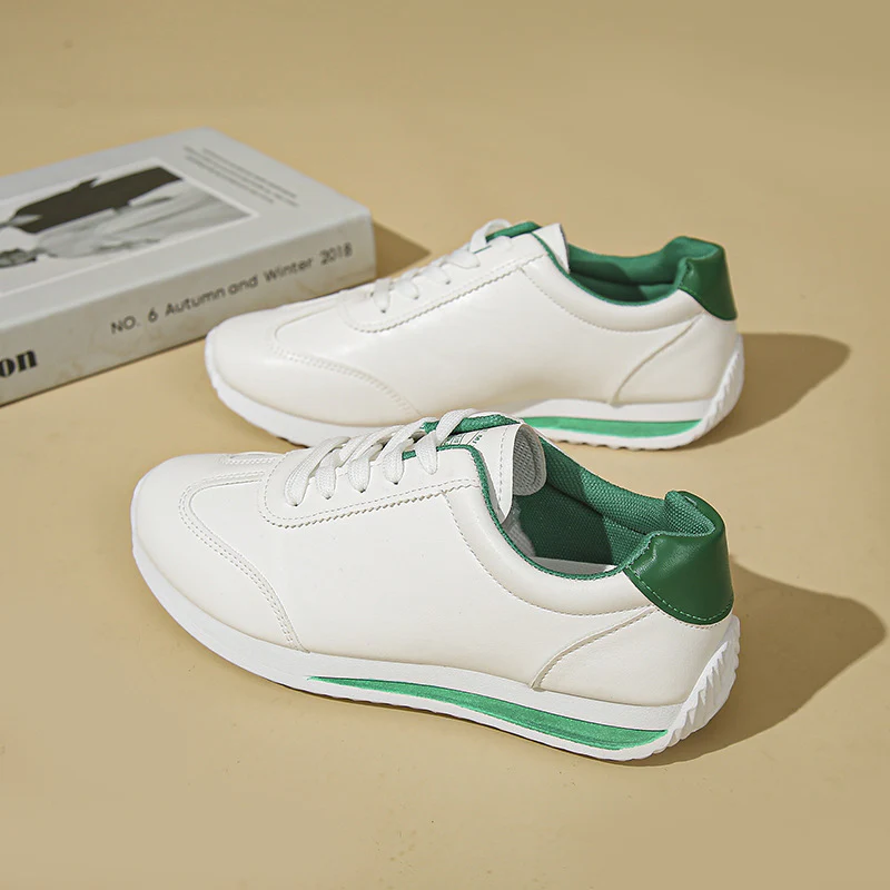 Damen Sneakers mit bequemem Kunstleder-Obermaterial und sportlichem Design Heidi Mode - Image 8