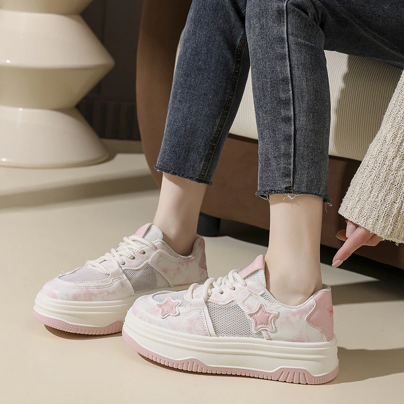 Damen Sneakers mit bequemem und flexiblem Sohlenkomfort Heidi Mode - Image 3
